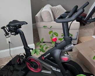 Gently Used Peloton with shoes