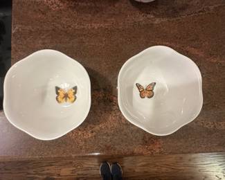 Lenox Butterfly Bowls