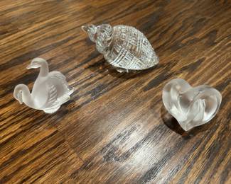 Waterford & Lalique Crystal