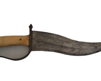 Indian Khanjar curved blade knife