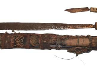 Borneo Trade machete and knife