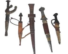 Tuareg Tribal knives