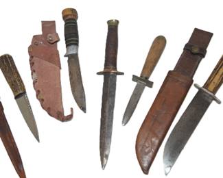 Assorted knives