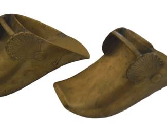 Solid Brass Warrior stirrups