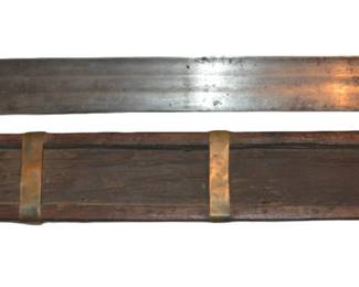 Nepal or Tibetian Sword with wooden Scabbard