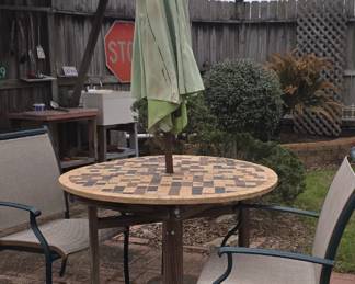 Patio Table with 2 Chairs