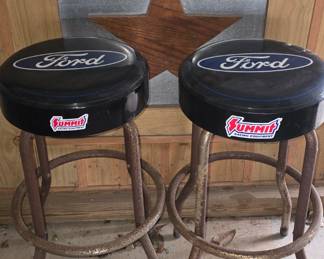 2 Ford Bar Stools