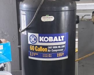 Kobalt 60 Gallon Air Compressor 
