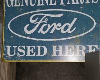 Metal Ford Sign