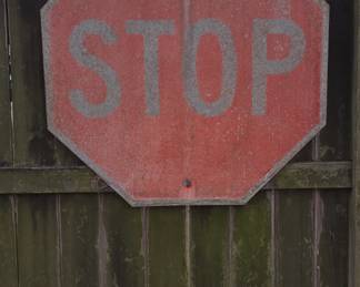 Vintage Stop Sign