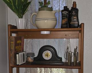 Home Decor  - Shelf Goes Over Toilet 