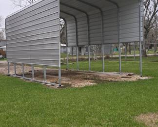 Side View of Carport