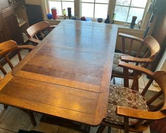100 Year Old Table & (4) Chairs