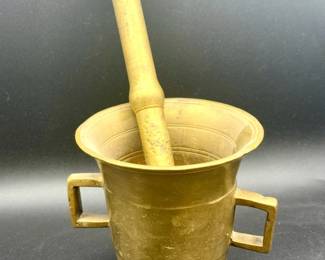 Metal Mortar & Pestle