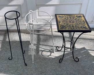 (3) Plant Stands