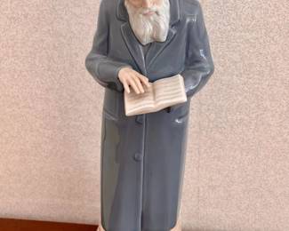 Mint Nao Lladro Spain The Rabbi Modern 12” Porcelain Figurine