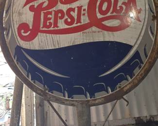 Other Side of Pepsi Sign