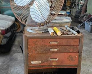 Vintage Toolbox - Table Fan -