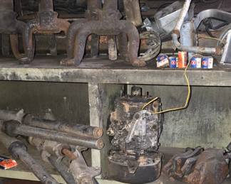 Fireplace Log Holders - Car Parts