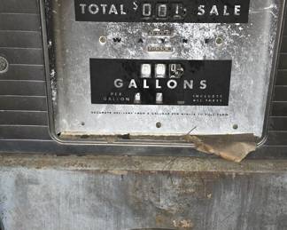 Antique Fina Gas Pump