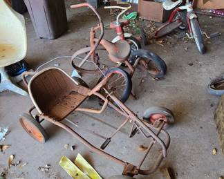 Antique Child's Bikes