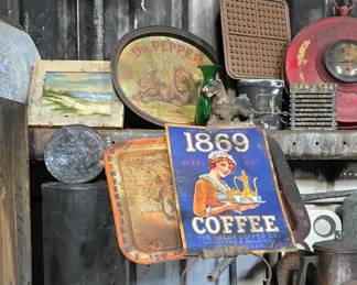 Vintage Dr. Pepper Tray - kitchen Misc