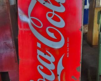 Vintage Original Coca Cola Sign