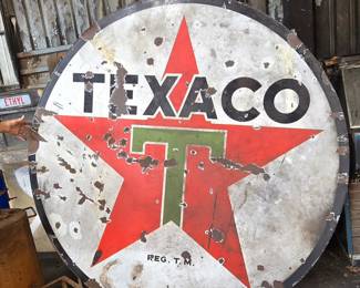 Vintage Original Texaco Sign