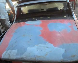 Back View of Porsche