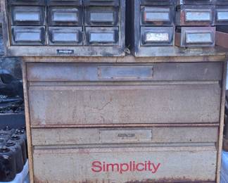 Simplicity Pattern Cabinet - Nail Screw Organizers