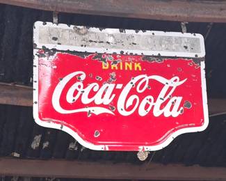 Other Side of Coca-Cola Sign