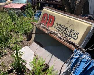 AP Mufflers Sign