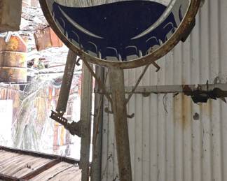Antique Pepsi Cola Sign
