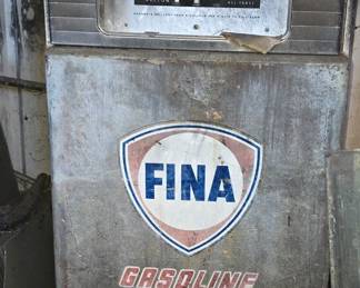 Fina Gasoline Pump