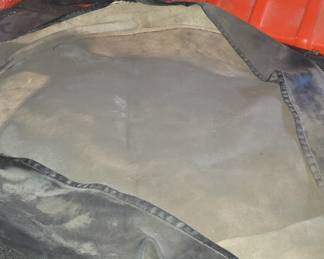 Inside Trunk of Porsche