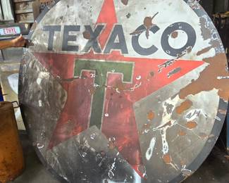 Other Side of Vintage Texaco Sign