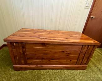 large cedar chest