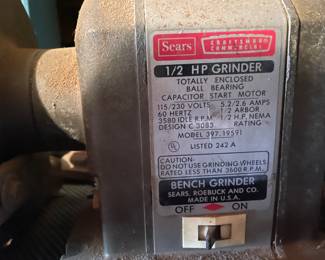 Craftsman grinder