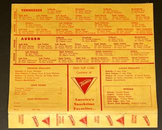 1969 UT flip card