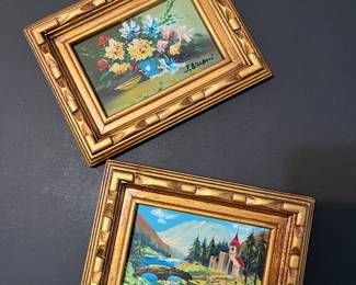 floral mini wall art