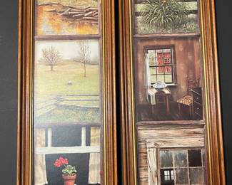 Home Interiors four seasons wall art