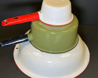 vintage enamelware