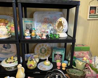 assorted spring decor