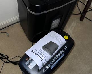 Lots of Office Supplies including shredders, files, labels, staplers, etc.....