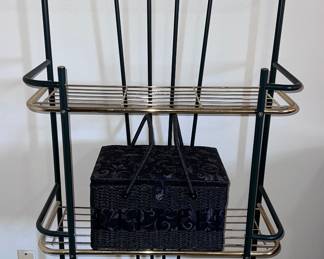 Large metal bakers rack