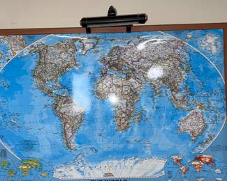 Map w/light