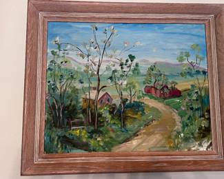 Vintage Acrylic on canvas