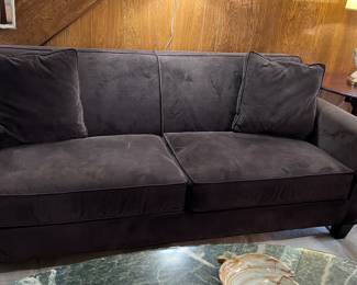 Plush Brown Sofa