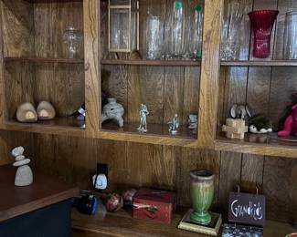 Large Collection of floral vases