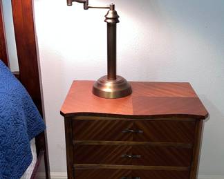 Vintage Nighstand w/ light